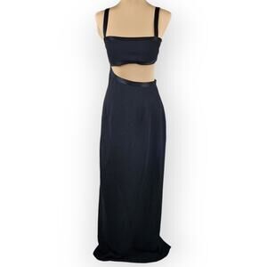 Elegant Black Maxi Dress